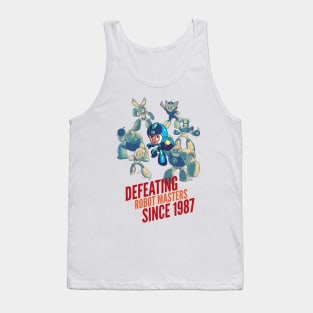 Battling Robot Masters Tank Top